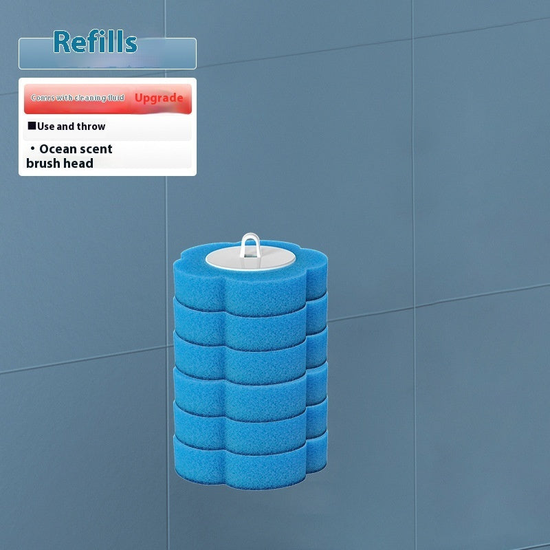 Household Disposable Toilet Brush Set