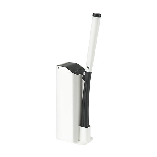 Disposable toilet brush set