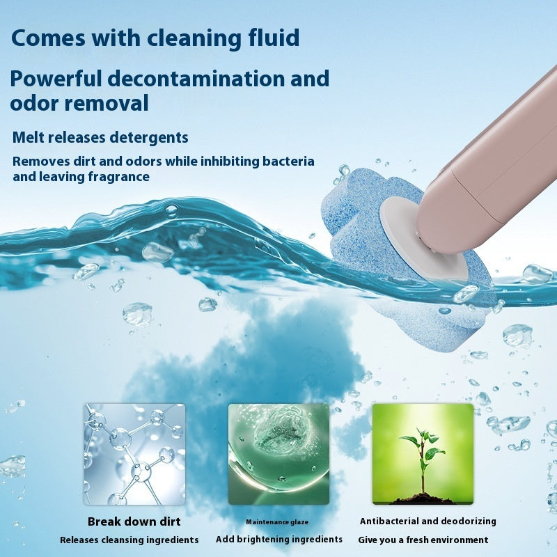 Household Disposable Toilet Brush Set